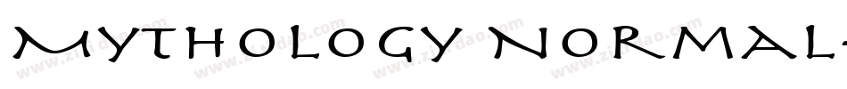 Mythology Normal字体转换
